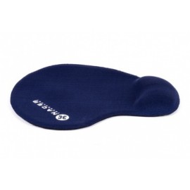 Mousepad Naceb con Descansa Muñecas de Gel NA-549AZDE, Azul Marino