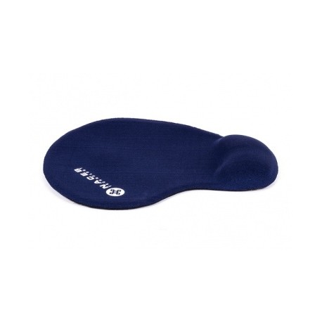 Mousepad Naceb con Descansa Muñecas de Gel NA-549AZDE, Azul Marino