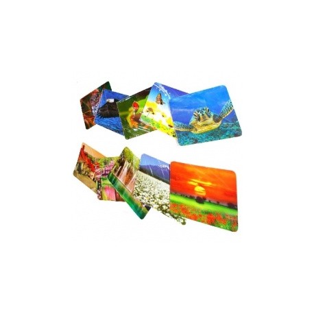 Mousepad Gamer BRobotix Paquete de, 10 Piezas, Diseño Paisajes