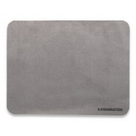 Mousepad Manhattan Multipropósitos 3 en 1 de Microfibra, 22x17cm, Grosor 1mm, Gris Obscuro