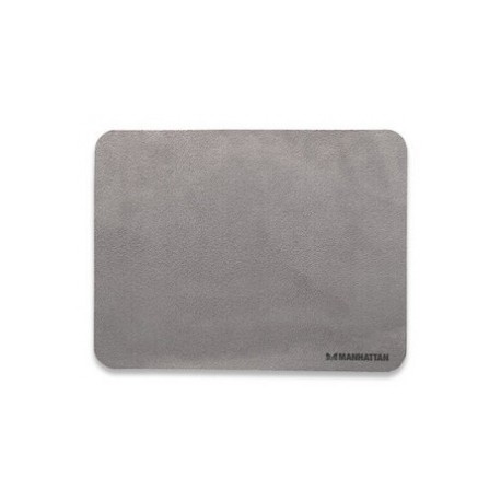 Mousepad Manhattan Multipropósitos 3 en 1 de Microfibra, 22x17cm, Grosor 1mm, Gris Obscuro