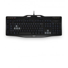 Teclado Gamer Logitech G105, Alámbrico, USB, Negro (Inglés)