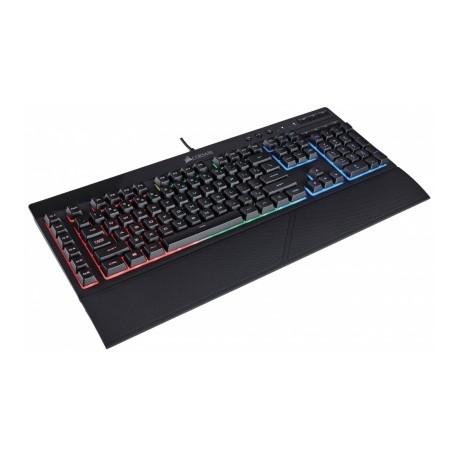 Teclado Gamer Corsair K55 RGB (SP), Alámbrico, Negro (Español)