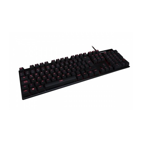 Teclado Gamer Kingston HyperX Alloy FPS LED Rojo, Teclado Mecánico, Cherry MX Red, Alámbrico, Negro (Español)