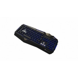 Teclado Gamer de Membrana ThunderX3 TK25, Alámbrico, USB, Negro (Español)