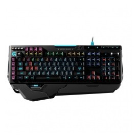 Teclado Gamer Logitech G910 Orion Spark RGB, Teclado Mecánico, Alámbrico, USB, Negro, (Inglés)