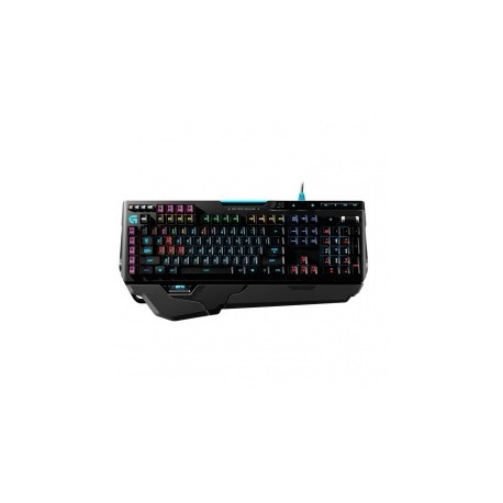 Teclado Gamer Logitech G910 Orion Spark RGB, Teclado Mecánico, Alámbrico, USB, Negro, (Inglés)