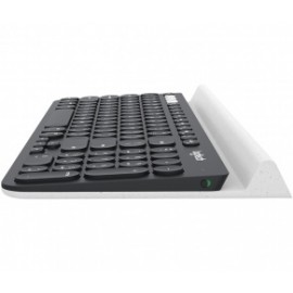 Teclado Logitech K780, Inalámbrico, Bluetooth, Negro (Inglés)