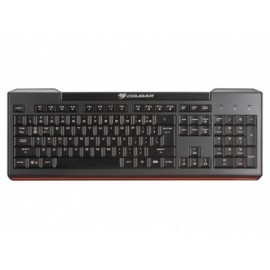 Teclado Gamer Cougar 200K, Alámbrico, Negro (Inglés)