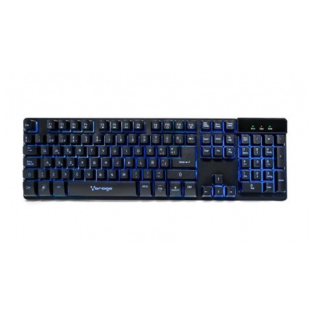 Teclado Vorago KB-502, Alámbrico, USB, Negro (Español)