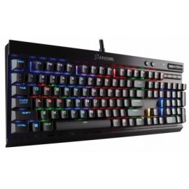 Teclado Gamer Corsair K70 RGB Rapidfire, Teclado Mecánico, Cherry MX Speed, Alámbrico, Negro (Español)