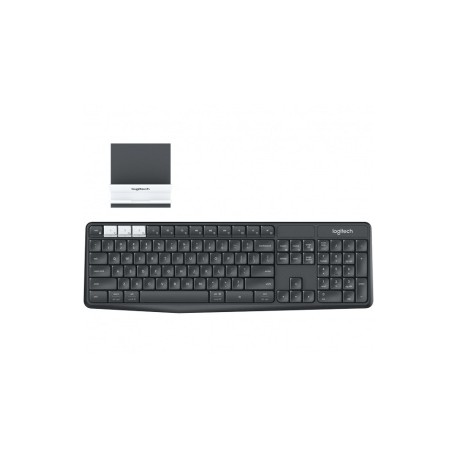 Teclado Logitech K375s, RF Inalámbrico, Wireless