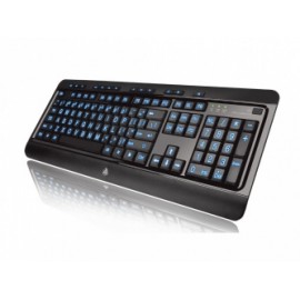 Teclado Azio KB505U, Alámbrico, USB, Negro (Inglés)