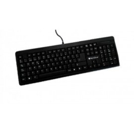 Teclado Techzone TZ16TEC01-ALA, Alámbrico, USB, Negro (Español)