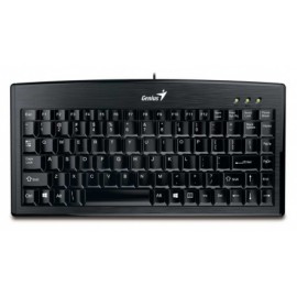 Teclado Básico Genius LuxeMate 100, Alámbrico, USB, Gris (Inglés)