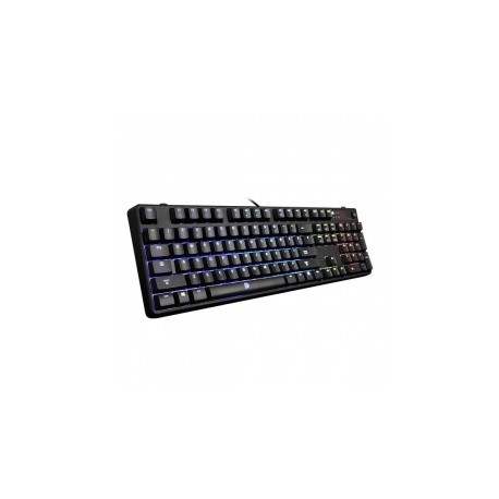 Teclado Gamer Tt eSports POSEIDON Z RGB, Brown Switch, Alámbrico, 1.8 Metros, USB, Negro (Inglés)