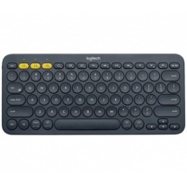 Teclado Logitech Mini Multidispositivo K380, Bluetooth, Negro (Inglés)