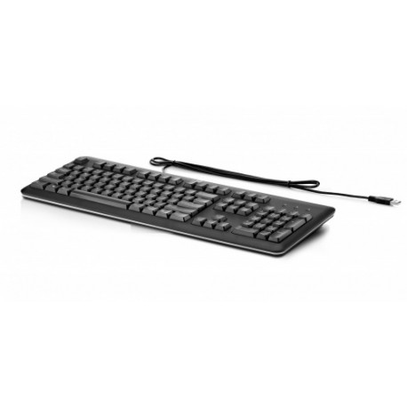 Teclado HP QY776AA, Alámbrico, 1.8 Metros, USB, Negro (Inglés)