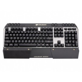 Teclado Gamer Cougar 600K LED Naranja, Teclado Mecánico, Cherry MX Black, Alámbrico