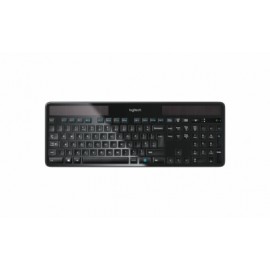 Teclado Logitech K750 de Energía Solar, Inalámbrico, USB, Negro (Español)