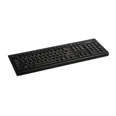 Teclado Targus AKB30USZ, Alámbrico, USB, Negro (Inglés)