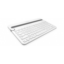 Teclado Logitech K480, Inalámbrico, Bluetooth, Blanco (Inglés)