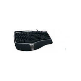 Teclado Microsoft 4000 Natural Ergonomic, USB, Negro (Español)