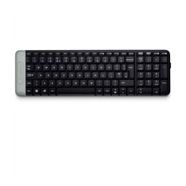 Teclado Logitech K230, Inalámbrico, USB, Negro (Inglés)