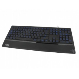 Teclado Perfect Choice Iluminado Spectrum PC-200871, USB, Negro (Español)