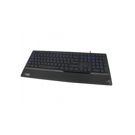 Teclado Perfect Choice Iluminado Spectrum PC-200871, USB, Negro (Español)