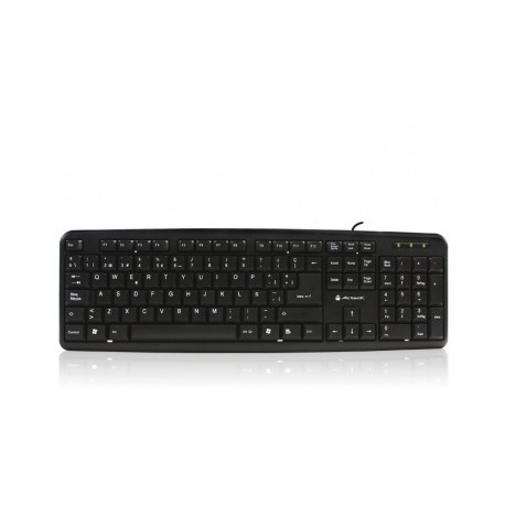 Teclado Acteck Estándar AT-2200, Alámbrico, 1.4 Metros, USB, Negro (Español)