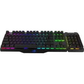 Teclado Gamer ASUS ROG Claymore Core RGB, Teclado Mecánico, Cherry MX Red, Alámbrico, Negro (Inglés)