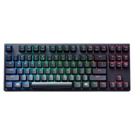 Teclado Gamer Cooler Master MasterKeys Pro S RGB, Teclado Mecánico, Cherry MX Red, Alámbrico, Negro (Inglés)