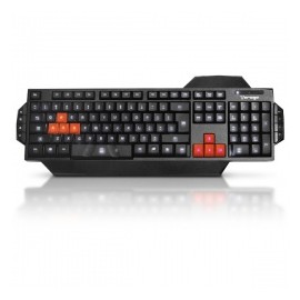 Teclado Gamer Vorago KB-500, Alámbrico, USB, Negro (Inglés)