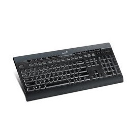 Teclado Genius SlimStar 220 Pro, USB, Negro (Español)