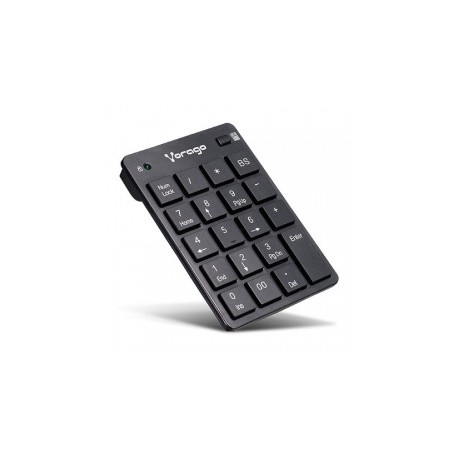 Vorago Teclado Numérico KB-105, Alámbrico, 80cm, USB, Negro