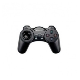 Eurocase Gamepad EUGA-10, PC, Alámbrico, Negro