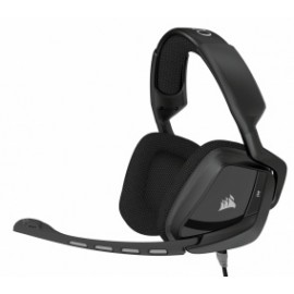 Corsair Audífonos Gamer VOID Surround Hybrid con USB Dolby 7.1, Alámbrico, 3.5mm, Negro