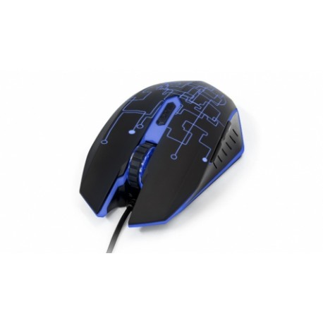 Mouse Gamer Vorago Óptico MO-501, Alámbrico, USB, 3200DPI, Negro