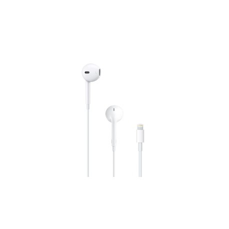 Apple Audífonos EarPods con Control Remoto, Lightning, Blanco