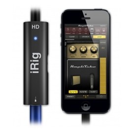 IK Multimedia Interfaz para Guitarra iRig HD, Alámbrico, Lightning, para iPhone