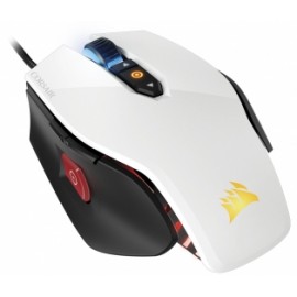 Mouse Gamer Corsair Óptico M65 PRO RGB, Alámbrico, USB, 12000DPI, Blanco