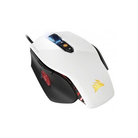 Mouse Gamer Corsair Óptico M65 PRO RGB, Alámbrico, USB, 12000DPI, Blanco