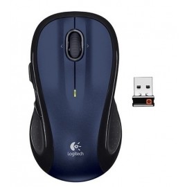 Mouse Logitech Láser M510, Inalámbrico, USB, Azul