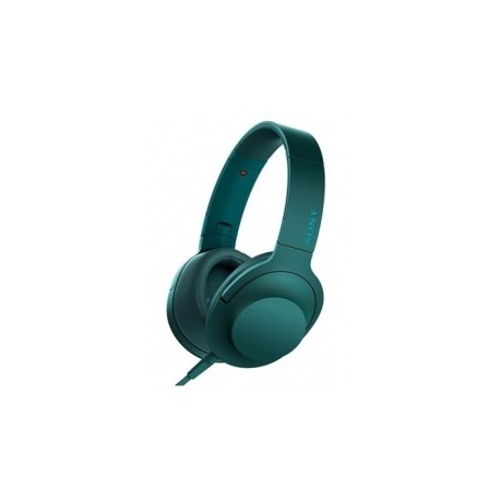 Sony Audífonos Pleglable h.ear on MDR-100AAP, Alámbrico, 1.2 Metros, 3.5mm, Azul