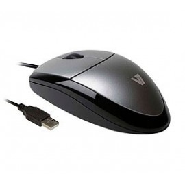 Mouse V7 Óptico MV3000010-5NC, Alámbrico, 1000DPI