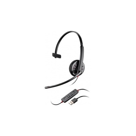 Plantronics Audífonos con Micrófono Blackwire Monoaural C310, Alámbrico, USB, Negro