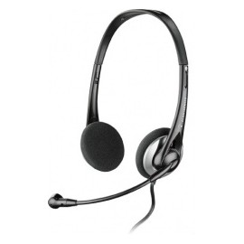 Plantronics .Audio 326 Audífonos con Micrófono, Alámbrico, 1.7 Metros, Negro