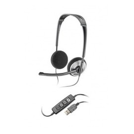 Plantronics Audífonos con Micrófono para PC .Audio 478, Alámbrico, USB, Negro