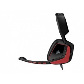 Corsair Audífonos Gamer VOID Surround Hybrid con USB Dolby 7.1, Alámbrico, 3.5mm, Rojo